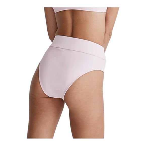 Madewell x OOKIOH Cannes High-Rise Bikini Bottom in Shell NWT - Picture 5 of 7